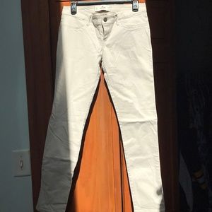 Off white Hollister Skinny Jeans